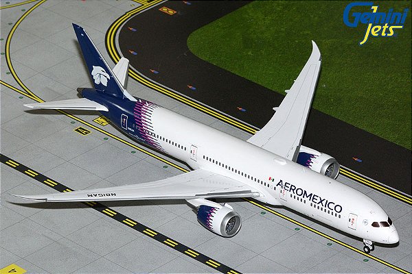 Gemini200 1:200 Aeromexico B787-9 N815AM (new livery) (pré-venda)