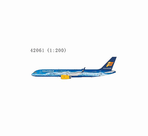 NG Models 1:200 Icelandair Boeing 757-200 (pré-venda)
