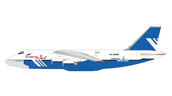 Gemini200 1:200 Polet Flight An-124-100 RA-82080 (pré-venda)