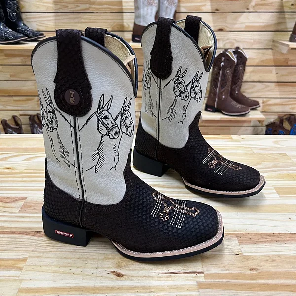 Bota Texana Muladeiro Sola PRETA