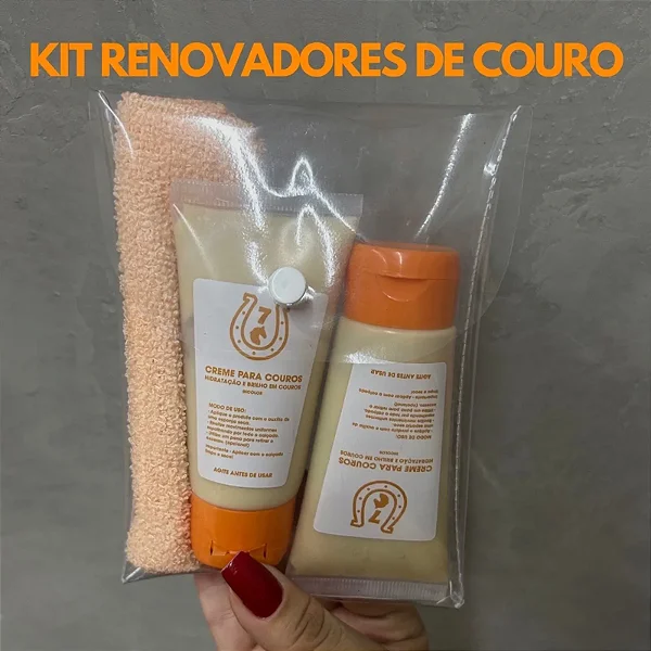 KIT REVITALIZADOR DE COURO