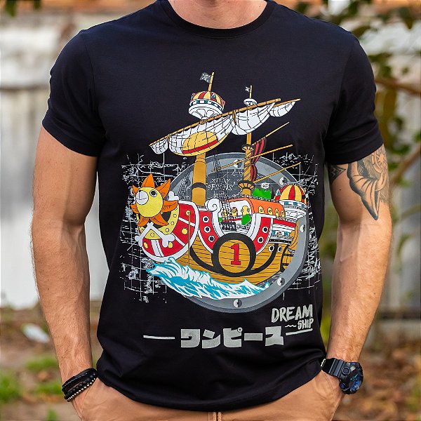 Camiseta Thousand Sunny - One Piece - Unissex