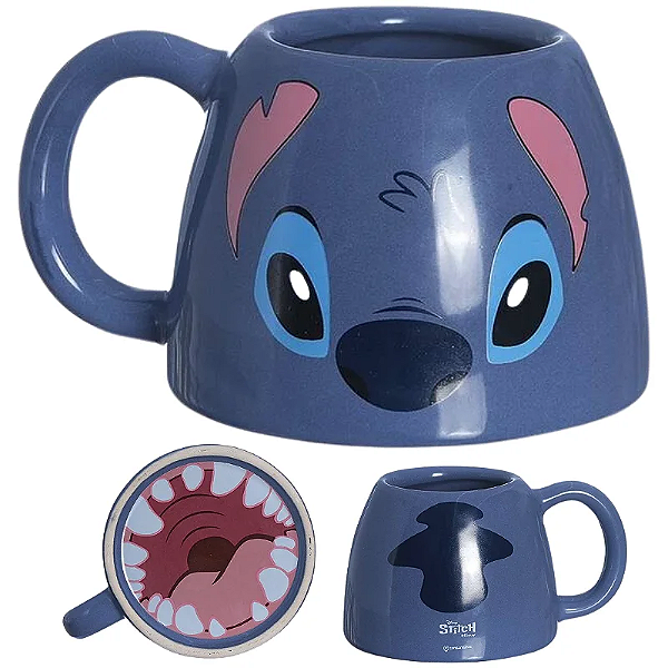 Caneca Stitch 450ml - Zona Criativa