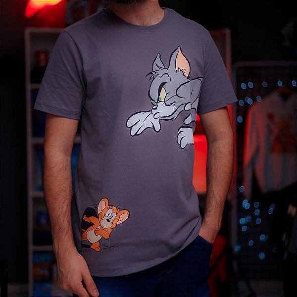 Camiseta Tom E Jerry - Unissex