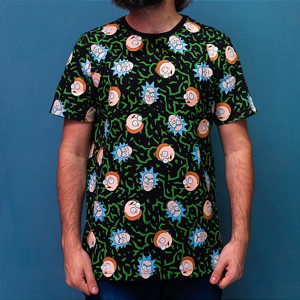 Camiseta Rick and Morty - Unissex