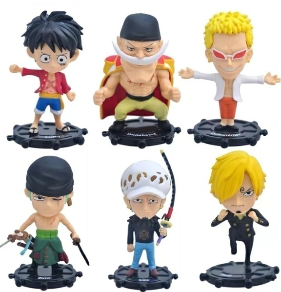 Miniatura Colecionável One Piece - 9cm
