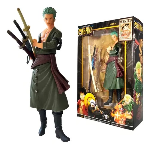 Boneco PVC Zoro - 19cm