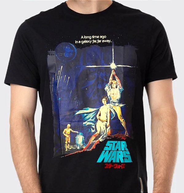 Camiseta Star Wars Poster - Unissex