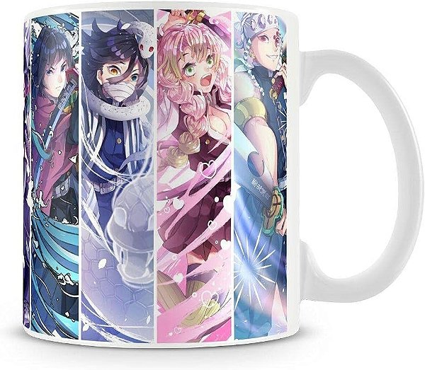 Caneca Sublimada Hashiras- 325ml