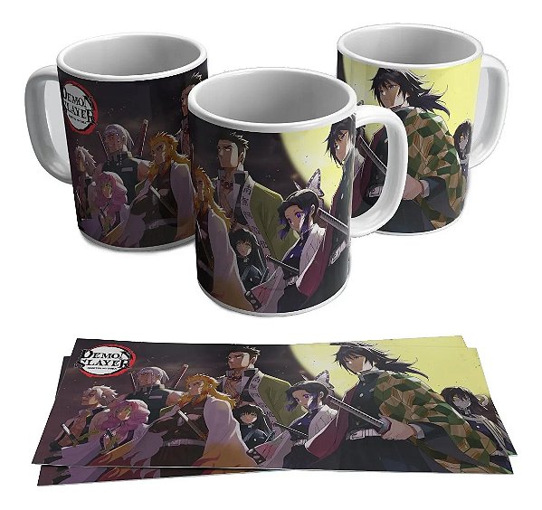 Caneca Sublimada Hashiras - 325ml