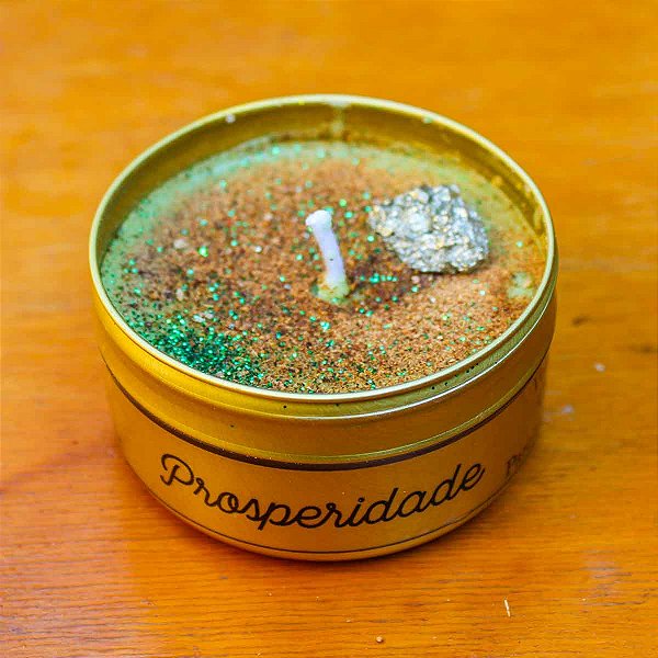 Vela hoodoo Prosperidade
