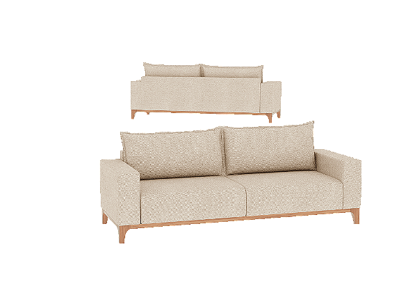 Sofá 4 Lugares Oregon 2,40 Mts