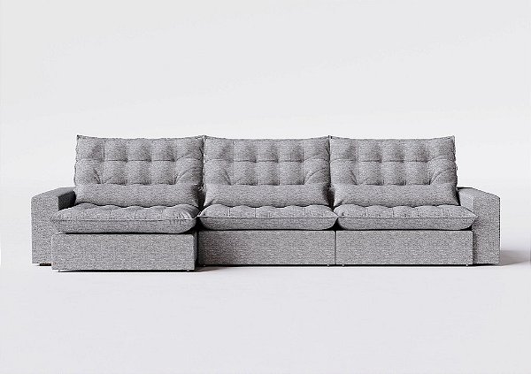 Sofá 3 Lugares retrátil Madri 3 Mod - 3,80 Mts