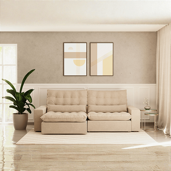 Sofá Madri retrátil e reclinável varias medidas confira