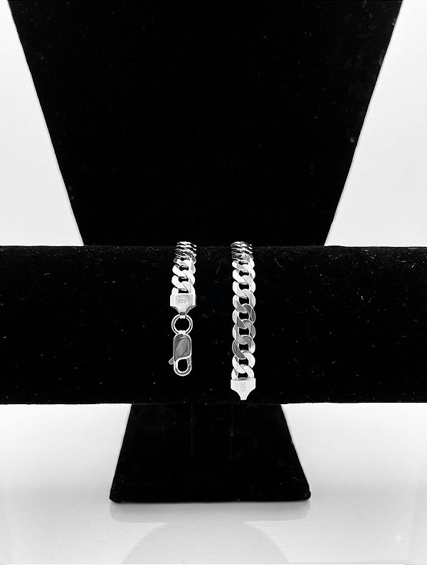 Pulseira Grumet em Prata 925 Italiana 6,5mm
