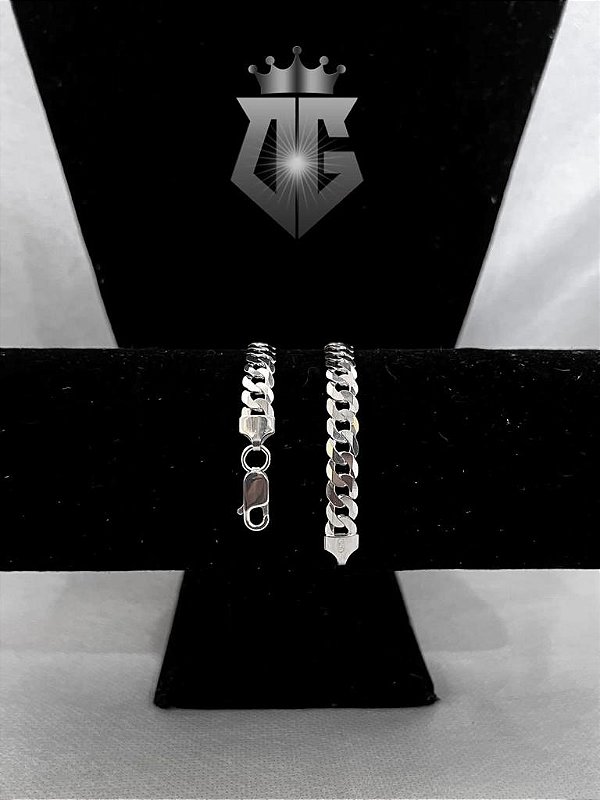 Pulseira Grumet em Prata 925 Italiana 6,5mm