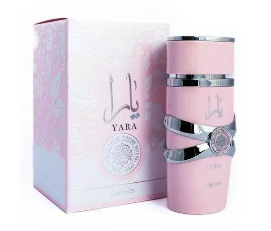 Perfume Árabe Feminino Yara Lattafa 100ml Eau de Parfum Original