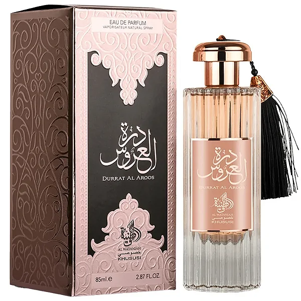 Perfume Árabe Feminino Durrat Al Aroos Al Wataniah 85ml Eau de Parfum Original