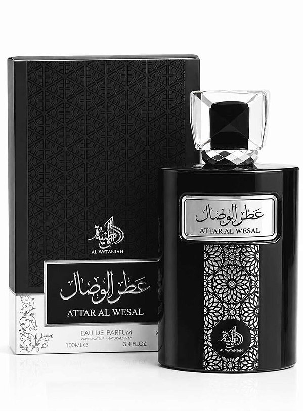 Perfume Árabe Masculino Attar Al Wesal Al Wataniah 100ml Eau de Parfum Original