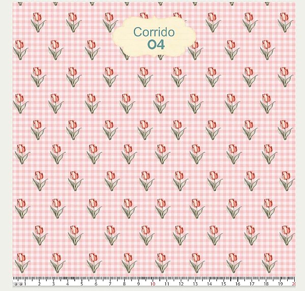 Tricoline digital Páscoa compose(0,60cm x 1,50 de largura)