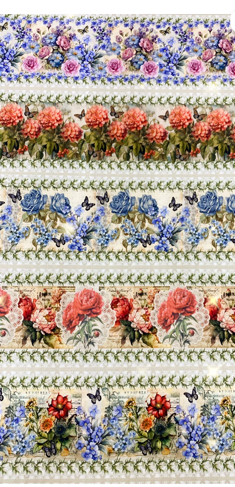Tricoline digital Floral Intense (0,55cm x 1,50 de largura)
