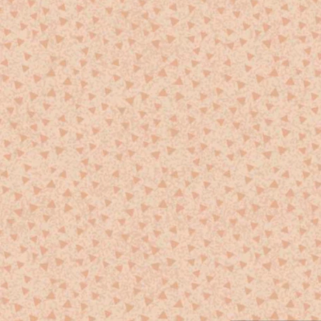 Tricoline neutros Triângulos Salmão  (0,50cm x 1,50 de largura)