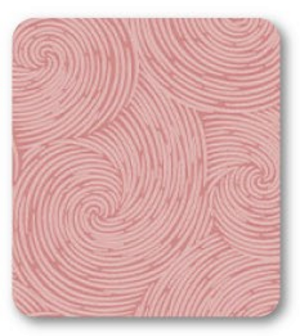 Tricoline estampa Espiral Salmão (0,50cm x 1,50 de largura)