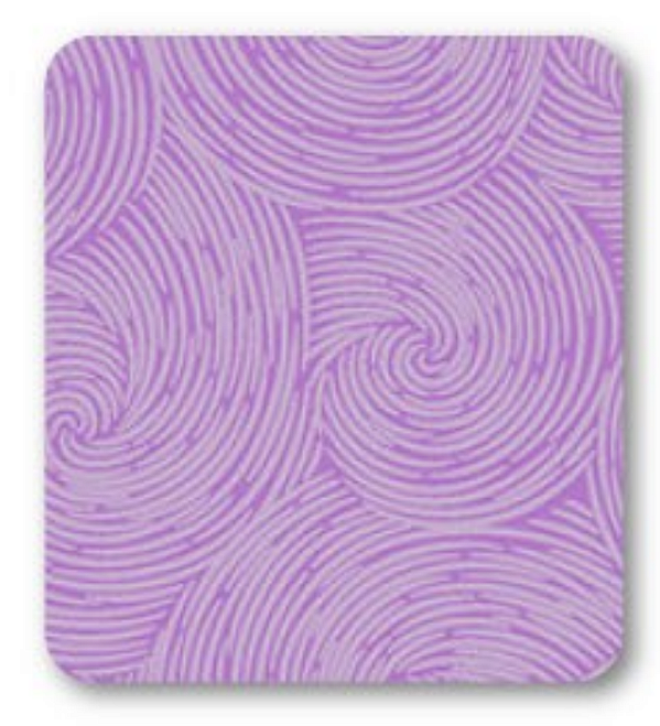 Tricoline Estampa Espiral Lilás (0,50cm x 1,50 de largura)