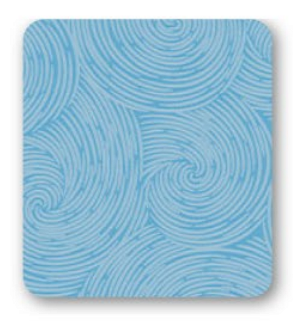 Tricoline estampa Espiral Azul Claro (0,50cm x 1,50 de largura)