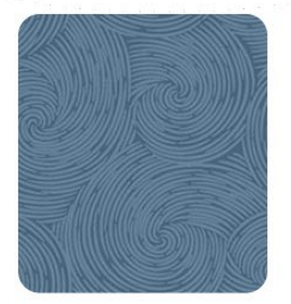 Tricoline estampa Espiral Azul Marinho (0,50cm x 1,50 de largura)