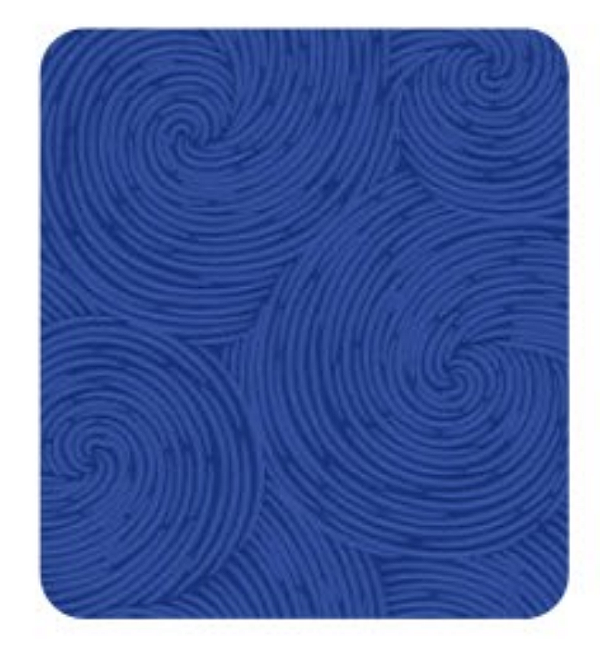 Tricoline estampa Espiral Azul Celeste (0,50cm x 1,50 de largura)