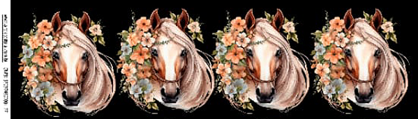 Decalques para tecido B (38cm x 11cm)