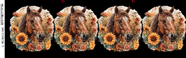 Decalques para pano de prato E (38cm x 11)