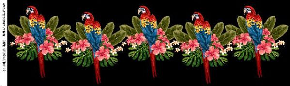 Decalques para pano de prato F (38cm x 11)