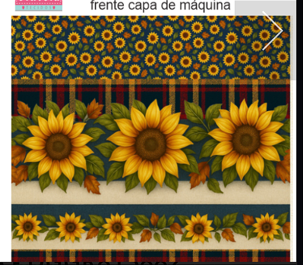 Kit para capa de máquina de costura em sarja (1 unidade)