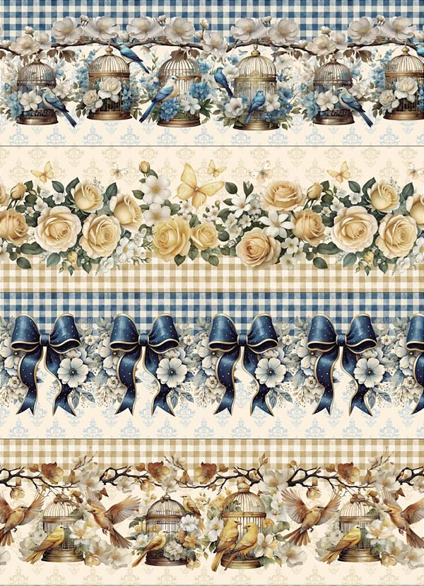 Tricoline digital Bella (55cm x 1,50)