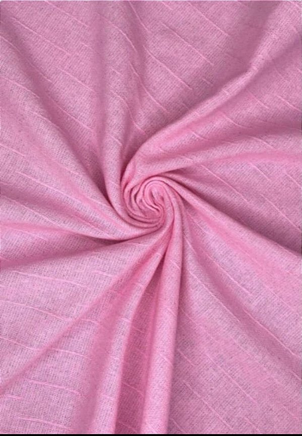 Sacaria trabalhada Colorida, Rosa (1m x 0,72cm)