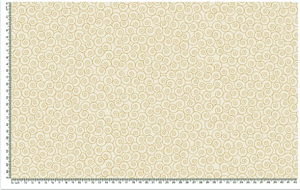 Tricoline Natal para compose Caracol (50cm x 1,50)