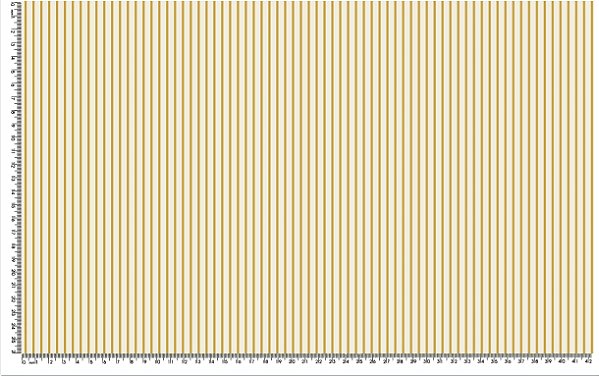 Tricoline natal composê listadinho dourado (50cm x 1,50)