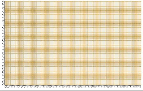 Tricoline Natal para composê Xadrez dourado com bege (50cm x 1,50)