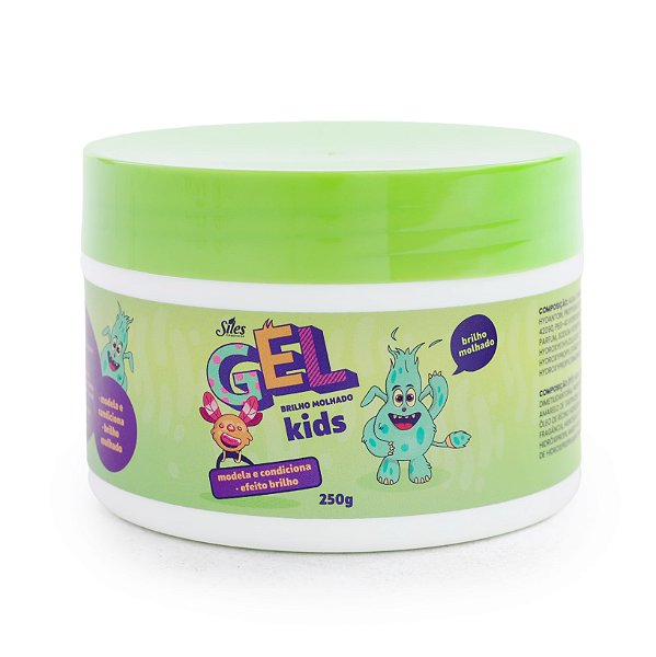 Gel Kids Efeito Brilho Molhado 250g