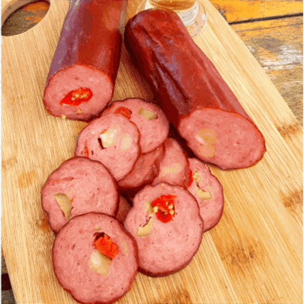 Salame com Pimenta Biquinho Defumado da Serra da Canastra – 430gr
