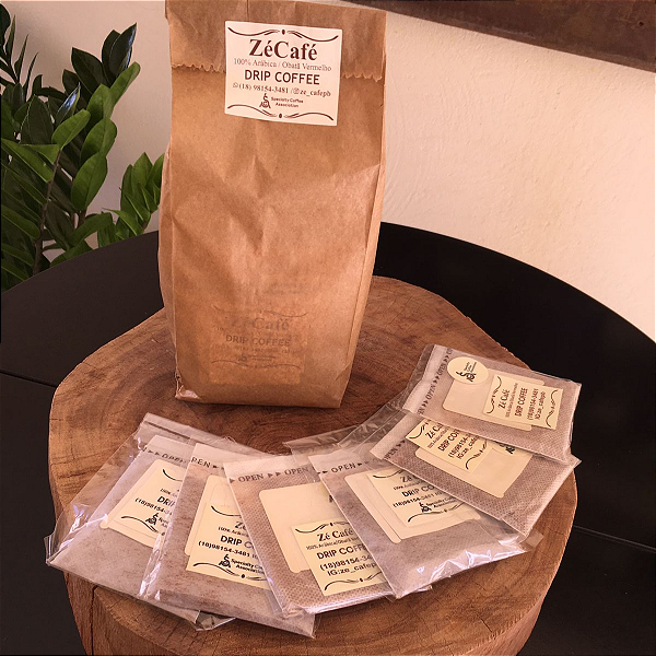 Drip Coffee – Sachê de Café Artesanal – Pacote com 10 unidades