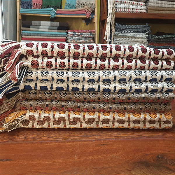 Tapete para Porta ou Banheiro - Artesanal em Algodão