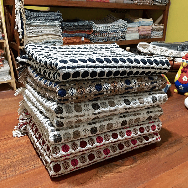 Tapete de Beirada de Cama Artesão - 1,00X0,60