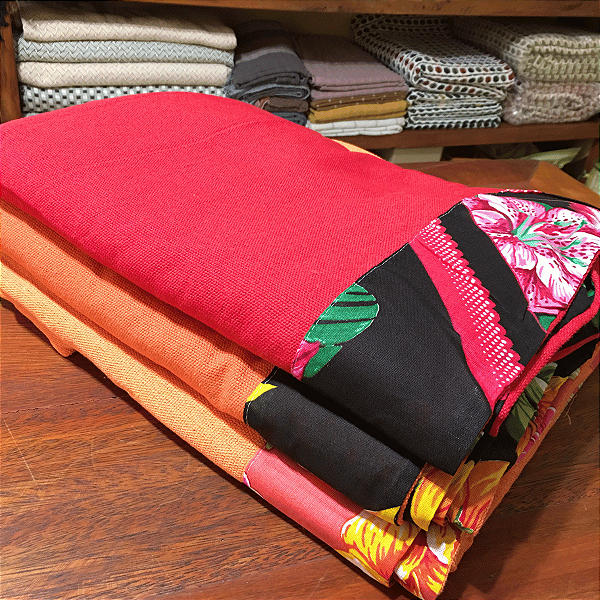 Toalha de Mesa com borda em Chita 1,50X2,20 – mesa de 6 lugares