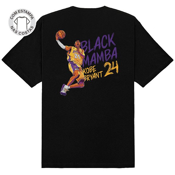Camiseta Kobe Bryant Black Mamba