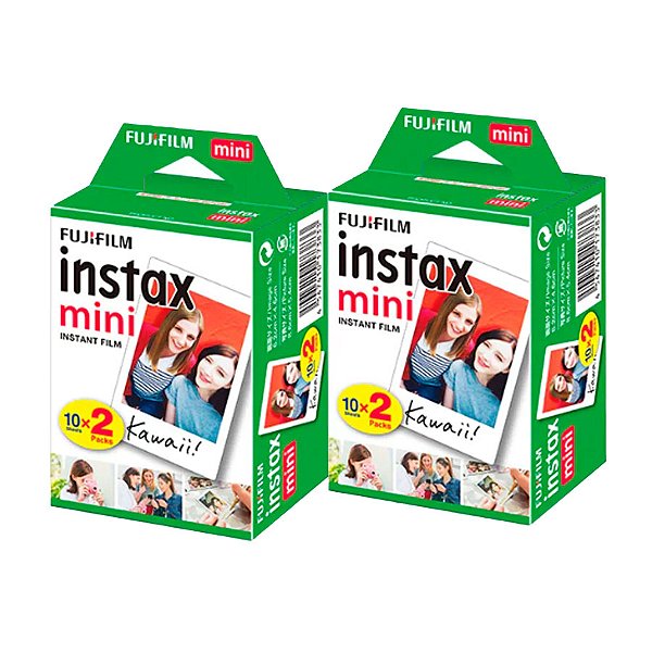 Kit Instax Mini Filme com 40 Fotos