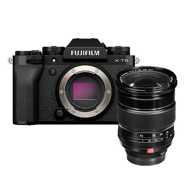 Fujifilm X-T5 Mirrorless com Kit de Lente 16-55mm f/2.8 (Preta)