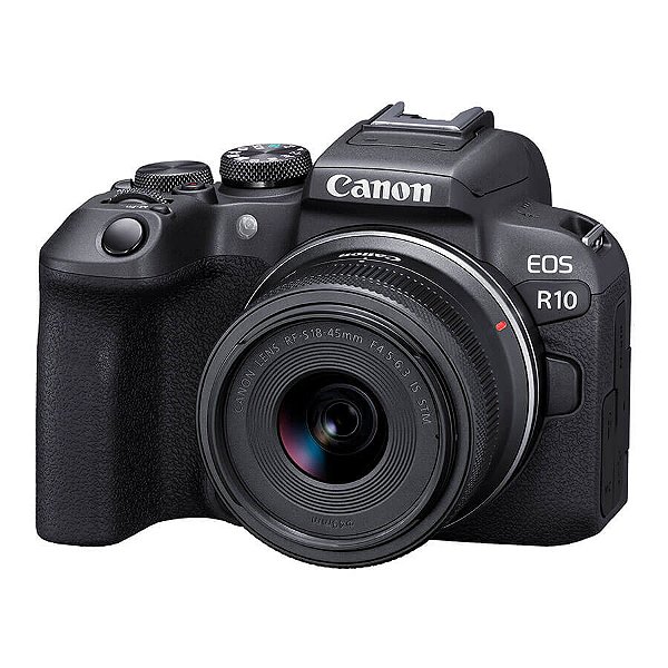 Canon EOS R10 Mirroless com Lente 18-45mm